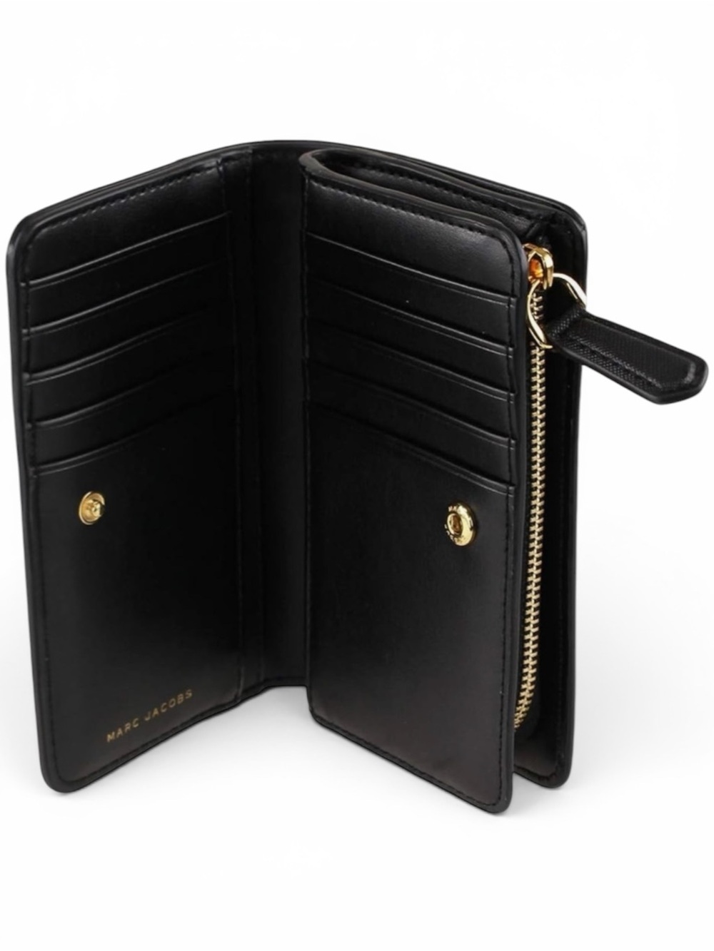 MARC JACOBS Branded Saffiano Standard Continental Wallet in Black - BRAND NEW! - Picture 3 of 8